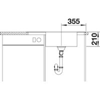Blanco Andano XL 6 S-IF Compact (чаша справа) [521013] Image #6
