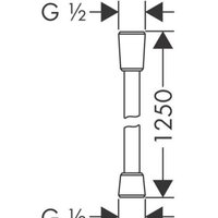 Hansgrohe Isiflex 28272670 Image #2