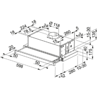 Franke Telescopic Glass FTC 601 BK GL 110.0439.279 Image #2