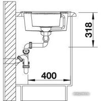 Blanco Metra 6 S 520577 (жемчужный) Image #3