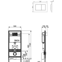 Tece 9.400.407 (с кнопкой смыва) Image #2