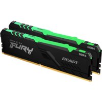 Kingston FURY Beast RGB 2x16ГБ DDR4 3200МГц KF432C16BB12AK2/32 Image #1