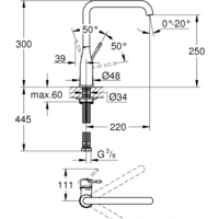 Grohe Essence 30269BE0 (полированный никель) Image #2