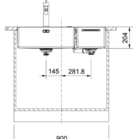 Franke Box Center BWX 220-54-27 TL 127.0538.259 Image #5