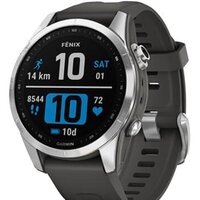 Garmin Fenix 7S (серебристый/графитовый)