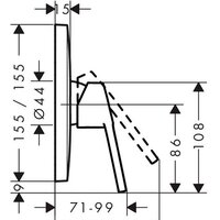 Hansgrohe Logis Loop 71267000 Image #2