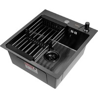 ARFEKA AF 450*505, коландер, дозатор Black PVD Nano