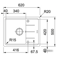 Franke BFG 611С (оникс) Image #9