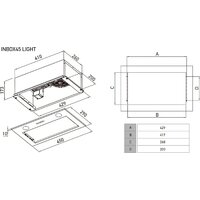 Meferi INBOX45WH Light Image #2
