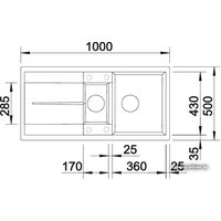 Blanco Metra 6 S 513939 (шампань) Image #2