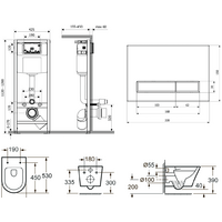 Lavinia Boho Relfix Biore Rimless 6 в 1 77050190 (черное стекло) Image #2