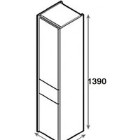 Roca Шкаф-пенал Ronda ZRU9303006 (правый) Image #2