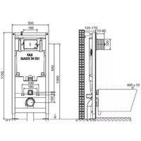 OLI OLI80 с клавишей смыва Slim 883423 (хром) Image #4