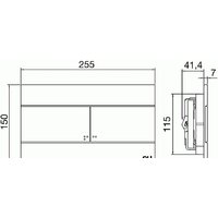 OLI OLI80 с клавишей смыва Slim 883423 (хром) Image #3