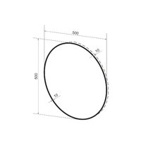 Wellsee Зеркало 7 Rays' Spectrum 172200010, 50 х 50 см Image #9