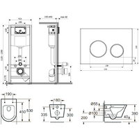 Lavinia Boho Relfix Biore Rimless 6 в 1 77050188 (черный пластик) Image #2
