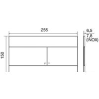 OLI OLI80 с клавишей смыва Slim 883422 (белый) Image #3