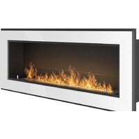 SimpleFire Frame 1200 (белый, со стеклом)