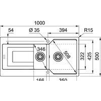 Franke UBG 651-100 (оникс) Image #2