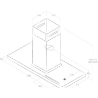 Elica Bio Island WH/A/120X53 Rovere Image #6