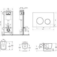 Lavinia Boho Relfix Bell Pro Rimless 6 в 1 77040042 (хром пластик) Image #2
