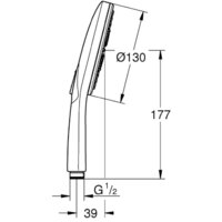 Grohe Rainshower SmartActive 130 26544LS0 Image #4