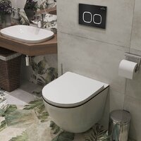 Roxen Antares Black в комплекте с инсталляцией StounFix Dual Fresh 6 в 1 964755 (кнопка: черный матовый) Image #12