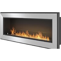 SimpleFire Frame 1200 (нержавеющая сталь, со стеклом) Image #1
