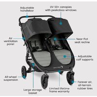 Baby Jogger City Mini GT2 Double (slate) Image #7