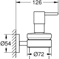Grohe Essentials 40448001 (хром) Image #3