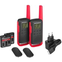 Motorola T62 Walkie-talkie (черный/красный) Image #7