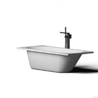 VATE Linna 169x74 VATEB0002-169 (белый, classik skold матовый) Image #5