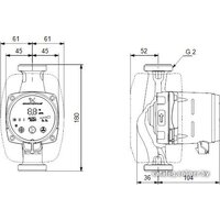 Grundfos Alpha2 32-60 180 Image #3
