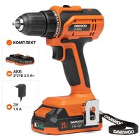 Daewoo Power DAA 2122Li Set (с 2-мя АКБ, кейс)