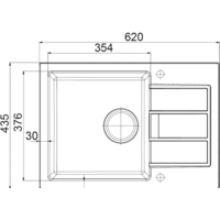 Franke Sirius 2.0 S2D 611-62 (435) Tectonite 143.0628.361 (белый) Image #2