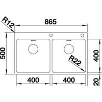 Blanco Andano 400/400-IF/A (519559) Image #2