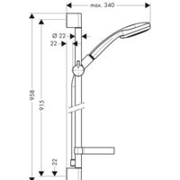 Hansgrohe Croma 100 (27771000) Image #2