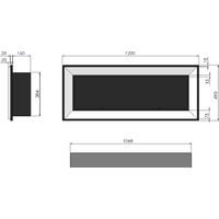 SimpleFire Frame 1200 (нержавеющая сталь) Image #2