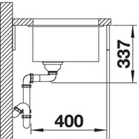 Blanco Subline 800-U (антрацит) Image #3
