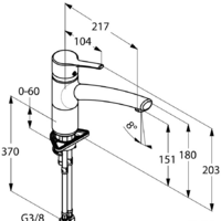 Kludi Trendo 335740575 (хром) Image #5