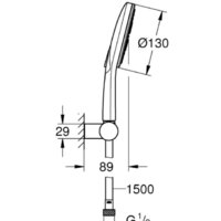 Grohe Rainshower SmartActive 130 26580LS0 Image #2