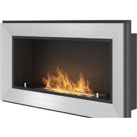 SimpleFire Frame 900 (нержавеющая сталь, со стеклом)
