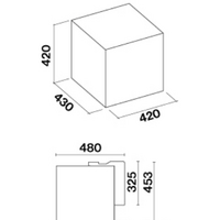 Falmec Rubik E-ion 42 450 м3/ч (черный) Image #6