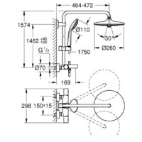 Grohe Euphoria System 260 27475002 Image #2