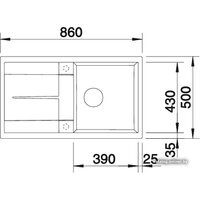 Blanco Metra 5 S (жемчужный) [520571] Image #2