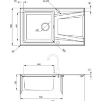 Deante Prime ZSR S113 (серый металлик) Image #2