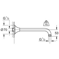 Grohe Rainshower Grandera 27986IG0 Image #2