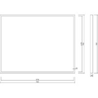 Roxen Зеркало Sigma 510210-90B 90x70 Image #11