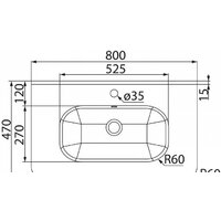 IDDIS Тумба под умывальник Edifice 80 EDI80W0i95K Image #10