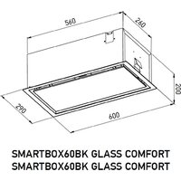 Meferi SMARTBOX60BK Glass Comfort Image #17